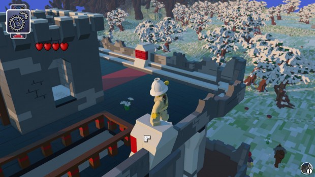 Blick in die Ferne von der Burgzinne (Screenshot: Golem.de)